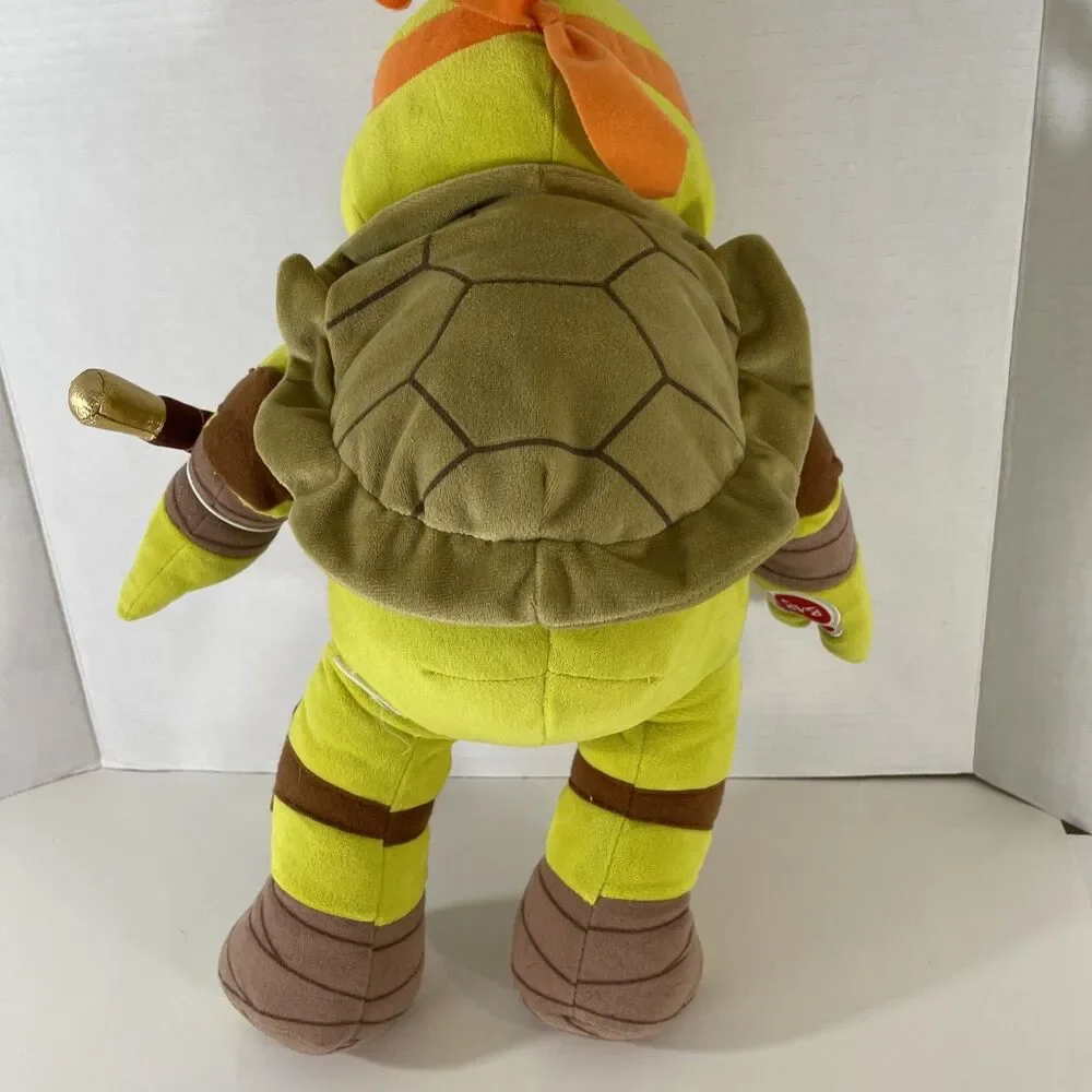 Teenage Mutant Ninja Turtle Build A Bear Michelangelo Stuffed Animal Plush 18